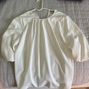 H&M Classic Cream Blouse